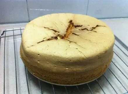 戚風蛋糕做法失敗