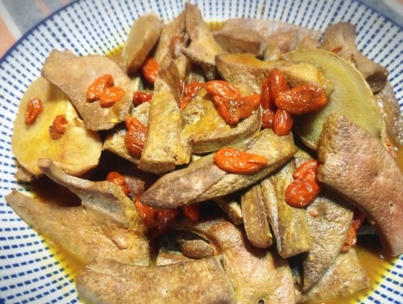 炒豬肝不腥方法