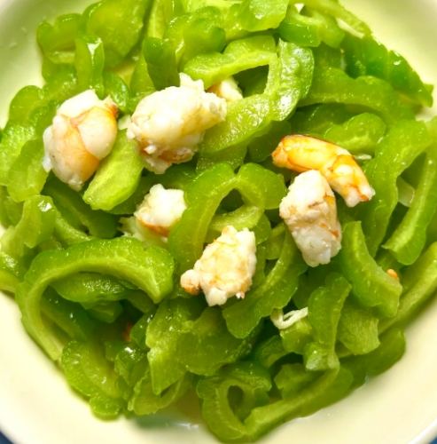 涼瓜炒蝦仁做法