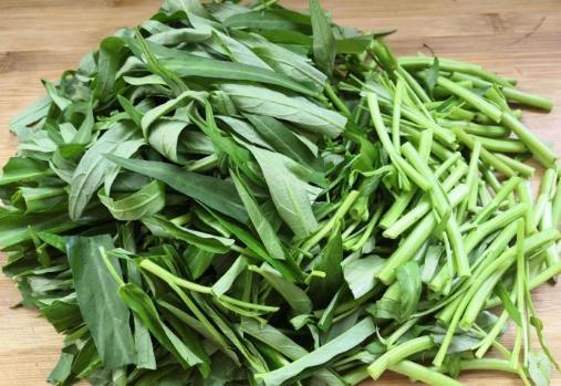 空心菜冷冻后口感