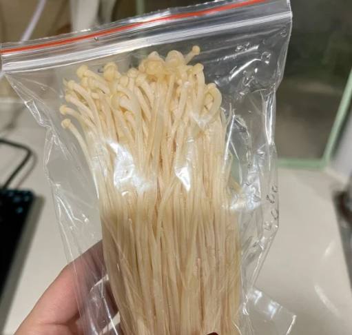 金針菇冷凍方法