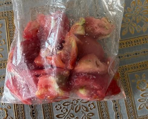 冷凍番茄方法