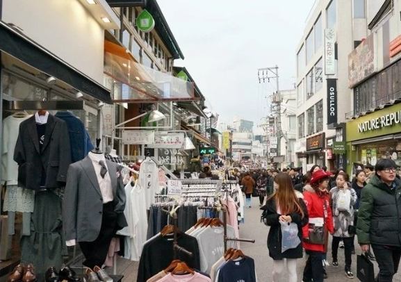 韓國服飾街