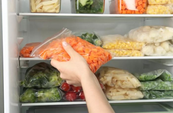 蔬菜冷凍保存方法