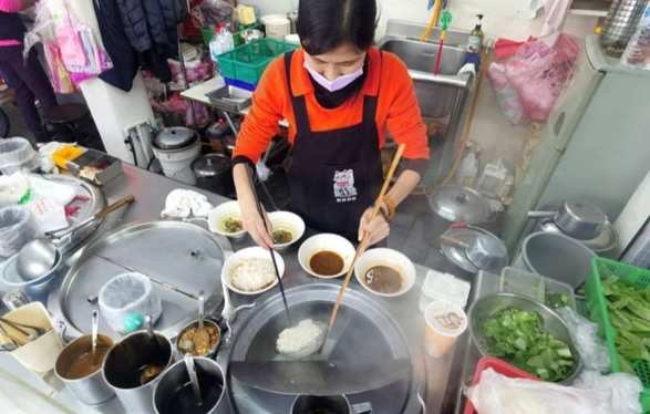 華西街夜市麵攤