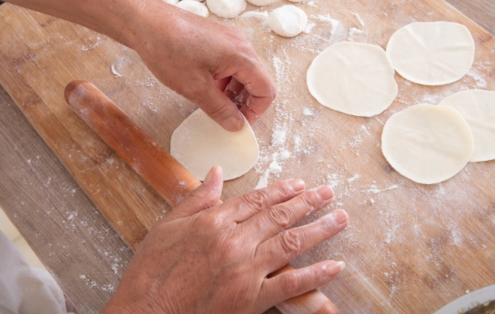 水餃皮Q彈技巧