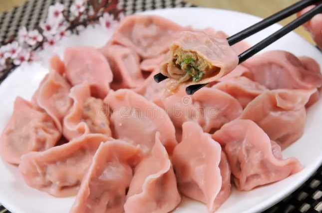 肉餡水餃安全食用