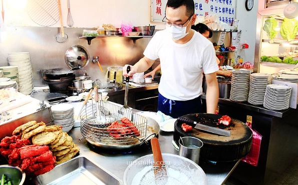 華西街夜市麵攤