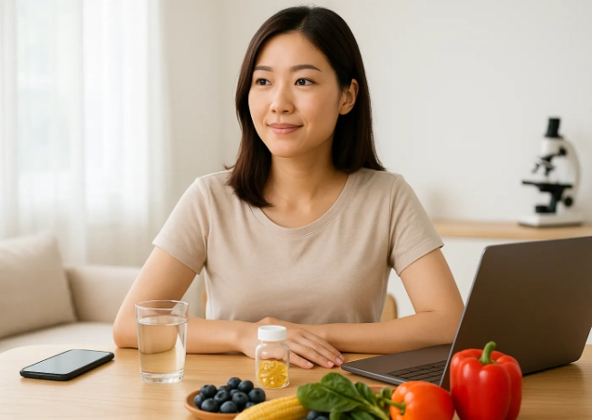 葉黃素和魚油搭配
