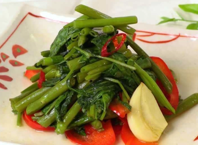 冷凍空心菜食譜