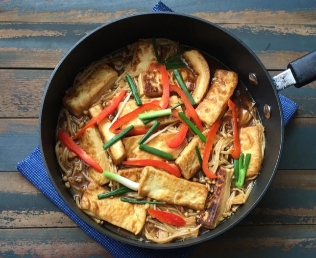 金針菇豆腐食譜