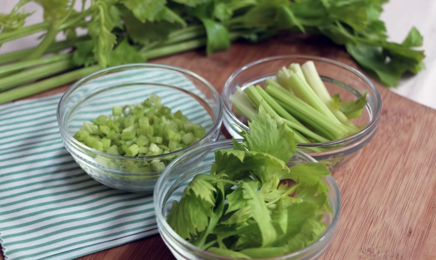 芹菜葉冷凍方法