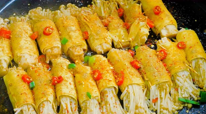 金針菇豆腐食譜