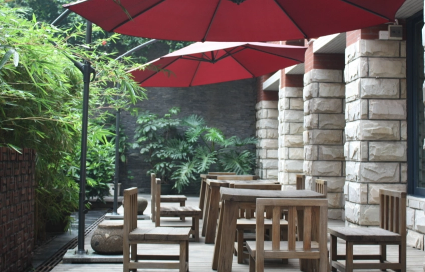 台北戶外咖啡廳下午茶