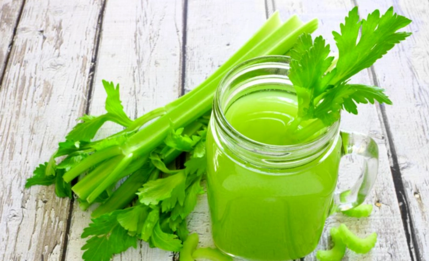 西芹汁處理方法
