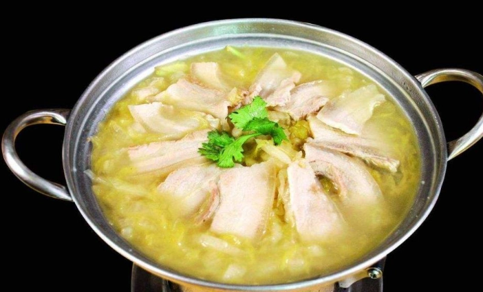 酸菜白肉鍋配料