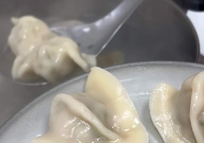 煮水餃皮技巧