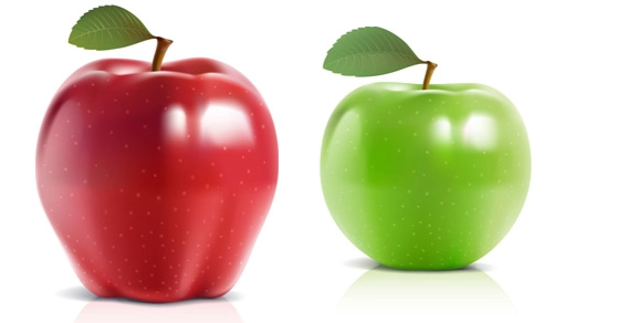 蘋果種類差異