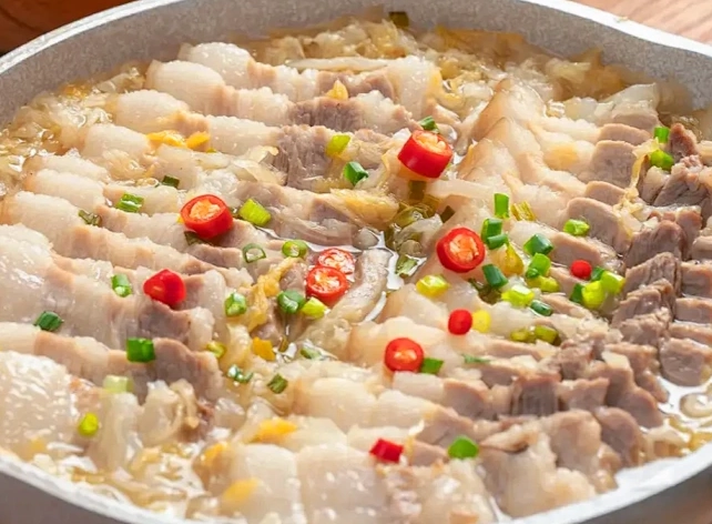 酸菜白肉鍋適合的食材