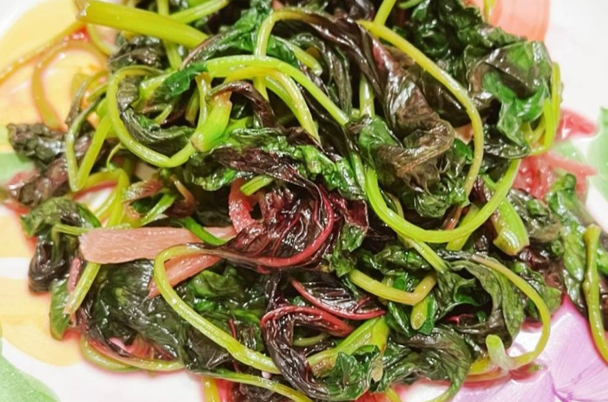 紅莧菜炒法