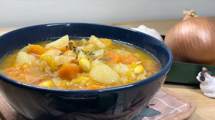 五行蔬菜湯做法