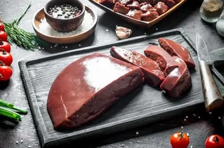 豬肝膽固醇含量