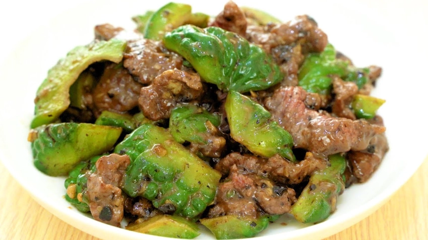 涼瓜炒牛肉 做法