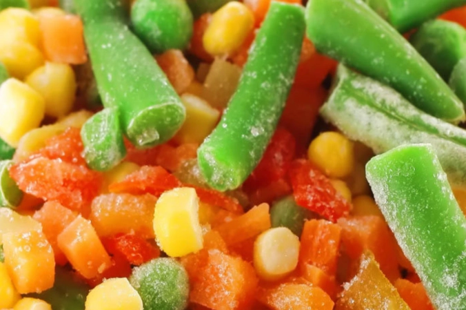 冷凍蔬菜營養價值