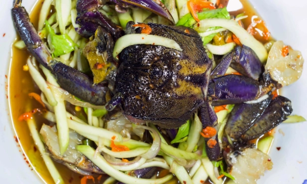 食物相剋芒果螃蟹