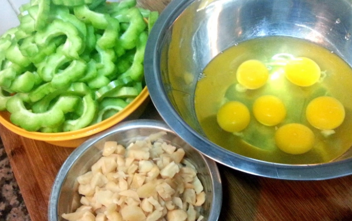 涼瓜菜脯炒蛋 食譜