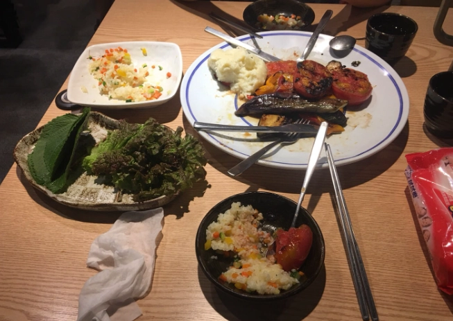 韓國跟團素食注意事項