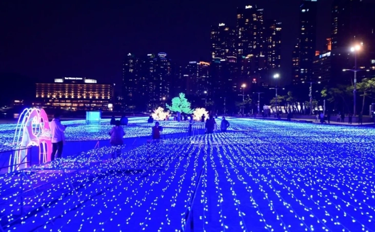 海雲台 晚上 逛街