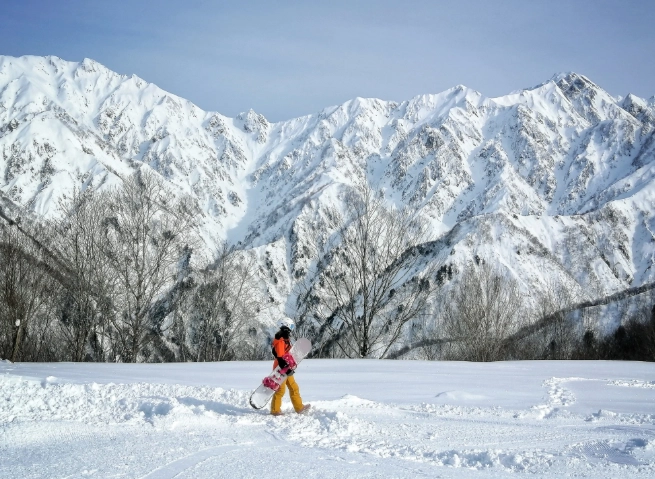 日本白馬滑雪