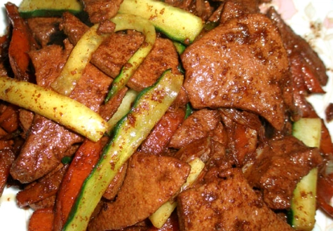 豬肝膽固醇含量