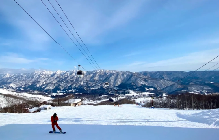 日本白馬滑雪