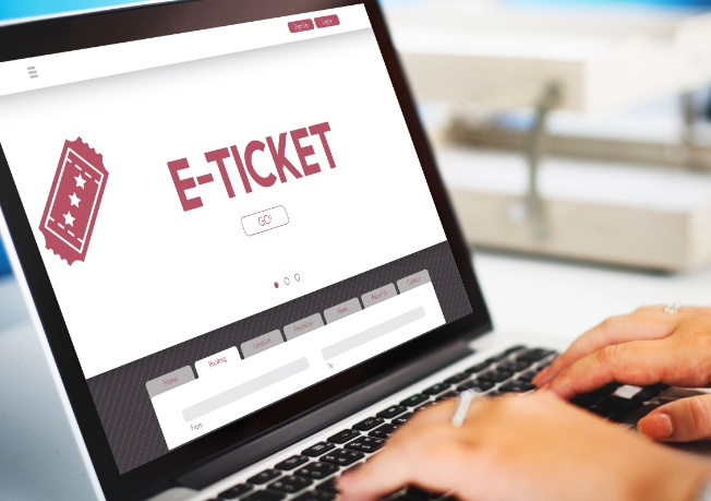 電子機票外觀