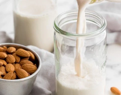 杏仁奶加熱