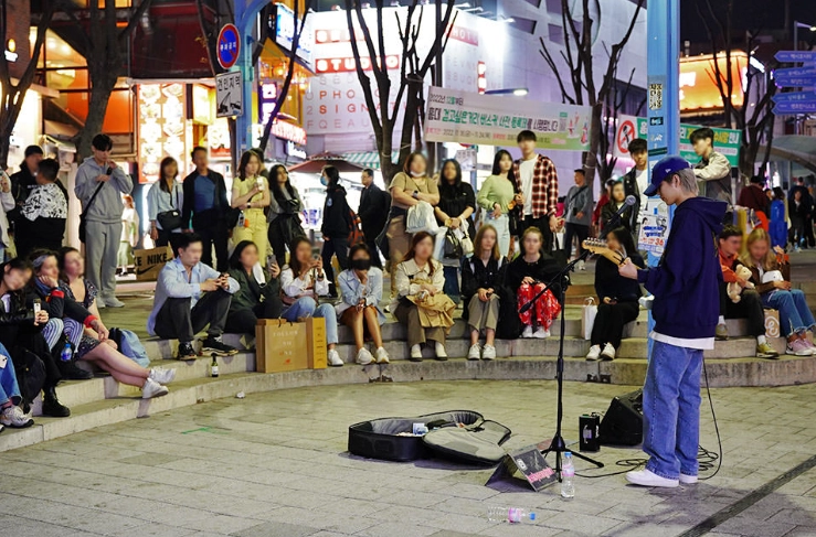 弘大晚上逛街攻略