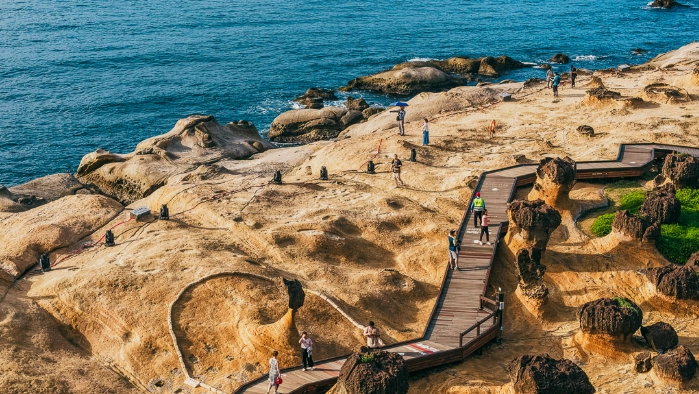 野柳地質公園親子遊