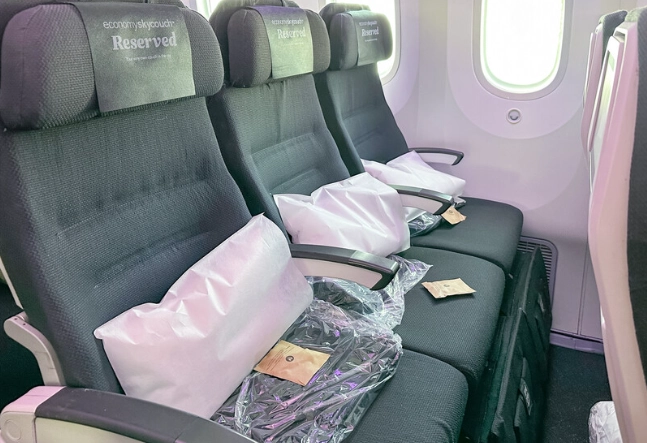 紐西蘭航空空中沙發