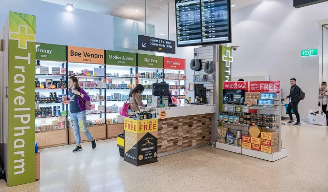 奧克蘭機場 好逛