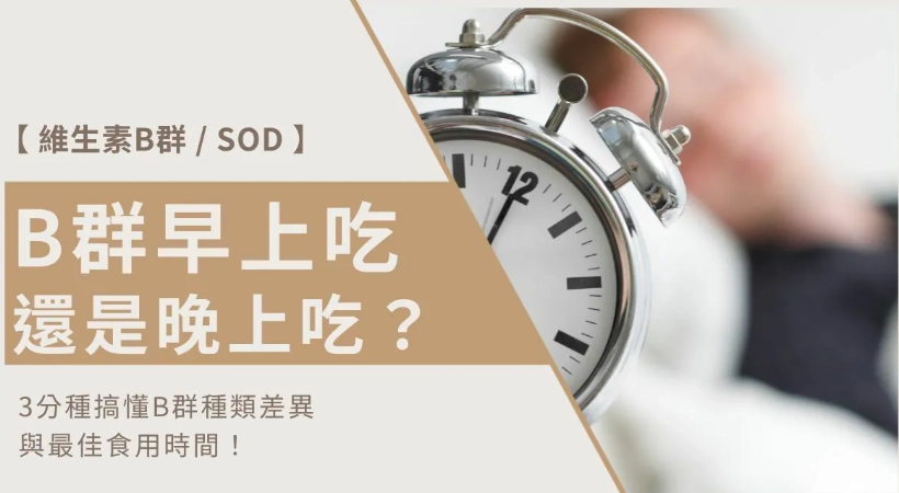 吃B群時間