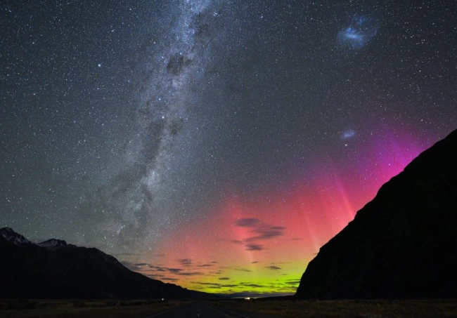 紐西蘭極光季節