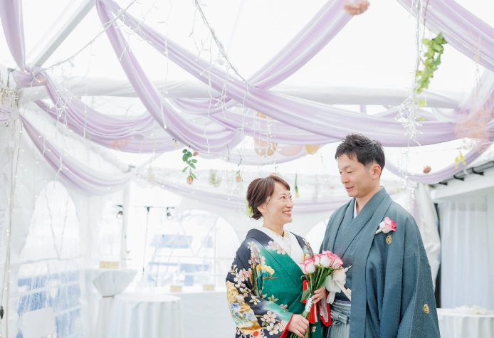 結婚10週年慶祝